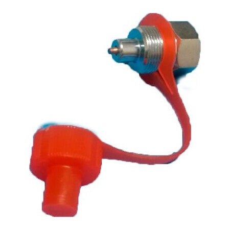 Bva Hydraulics BVA Hydraulic Coupler Zinc Regular Flow Male Side, 1/4in-18 NPTF CRZ14M
